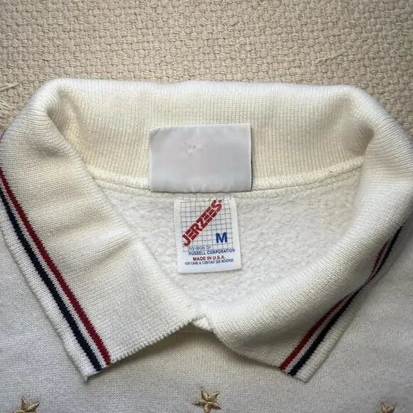 Vintage 90s Patriotic Angel Sweatshirt – M - Picture 4 of 7